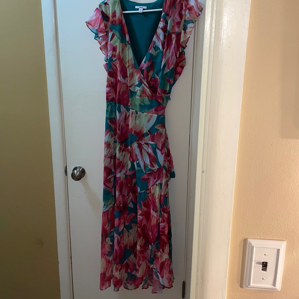 Floral Wrap Dress